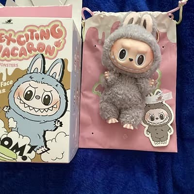 LABUBU Plush Blind Box Doll Keychain – Random Collectible Bag Charm