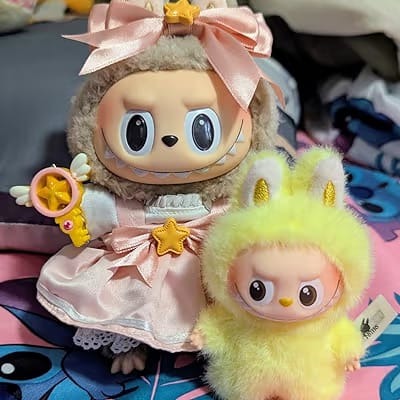 LABUBU Plush Blind Box Doll Keychain – Random Collectible Bag Charm