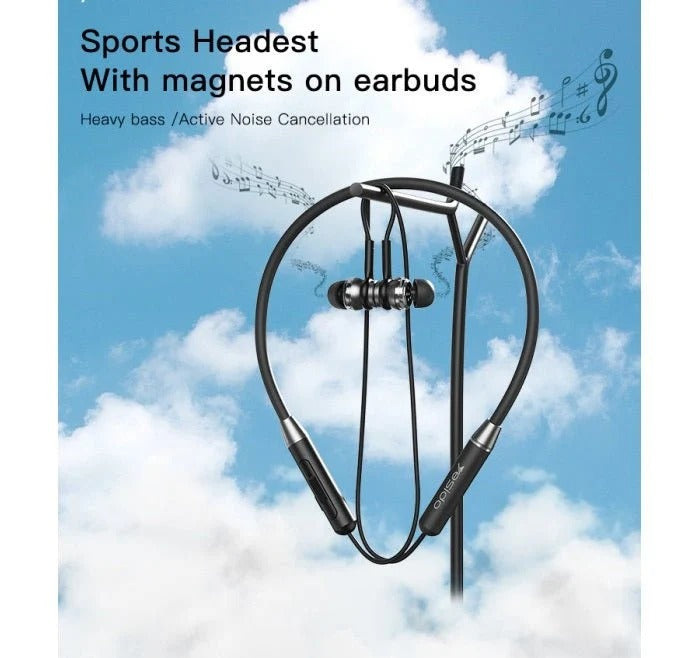 Neckband Headset  Bluetooth Wireless Earphones with HD Sound & Long Battery Life