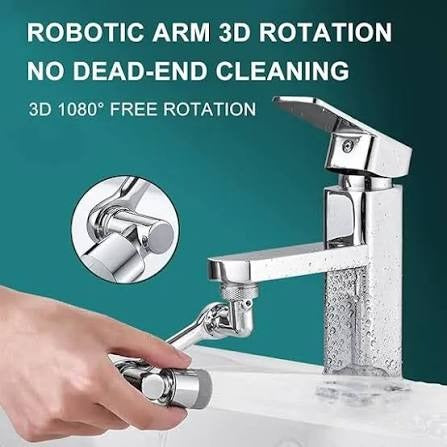 1080° Rotatable Faucet Extender for Kitchen & Washroom