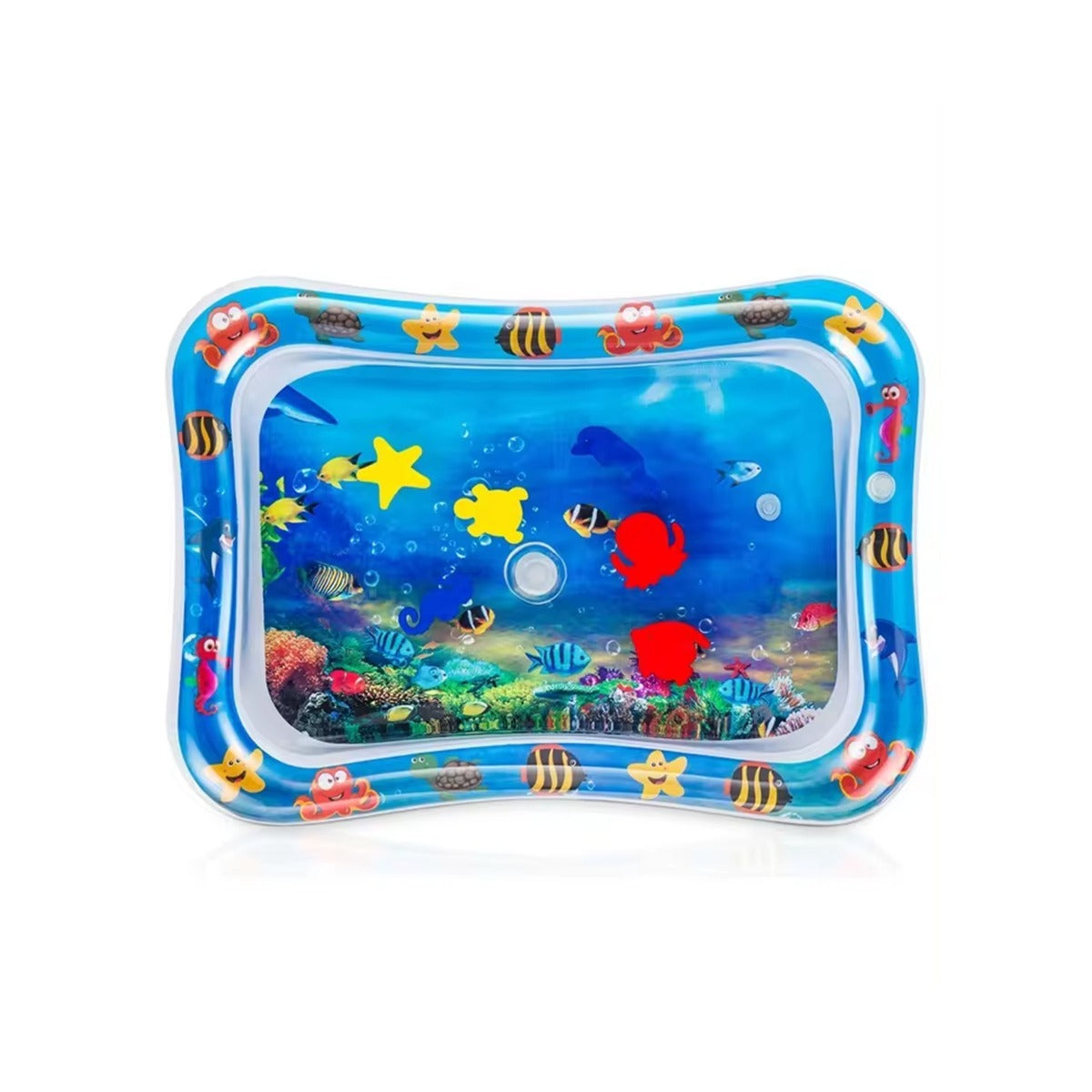 Inflatable Baby Water Play Mat – Leakproof Tummy Time Activity Mat