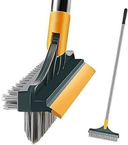3-in-1 Wiper Brush Extendable Handle
