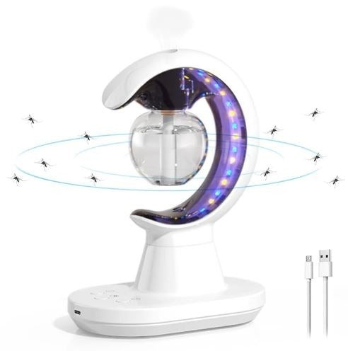 3-in-1 Smart Electric Mosquito Repellent, Air Humidifier & LED Lamp