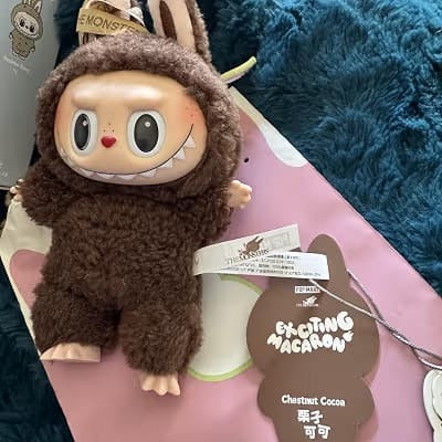 LABUBU Plush Blind Box Doll Keychain – Random Collectible Bag Charm