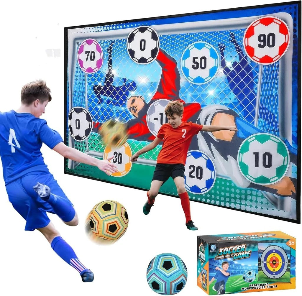 Sticky Soccer Target Mat Game – Indoor & Outdoor Kids Toy