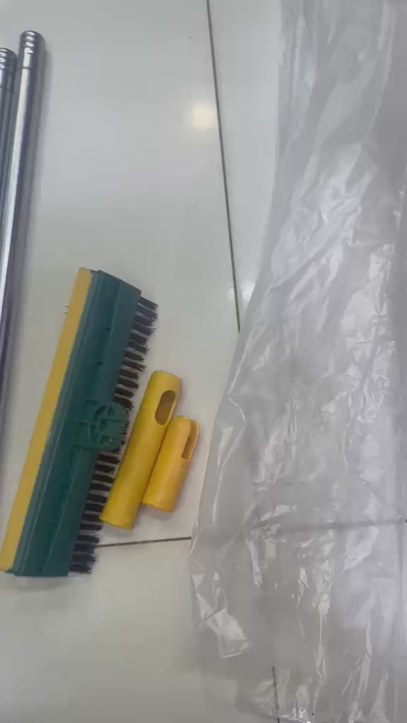 3-in-1 Wiper Brush Extendable Handle